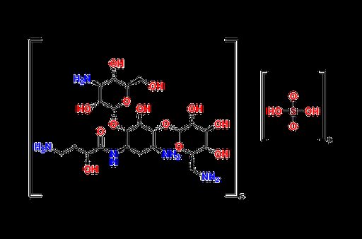 Amikacin sulfate salt