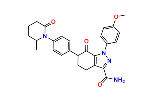 7-(4-Methoxyphenyl)-6-(4-(2-methyl-6-oxopiperidin-1-yl)phenyl)-7-oxo-4,5,6,7-tetrahydro-1H-indazol…