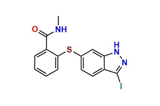 2-((3-Iodo-2H-indazol-6-yl)thio)-N-methylbenzamide