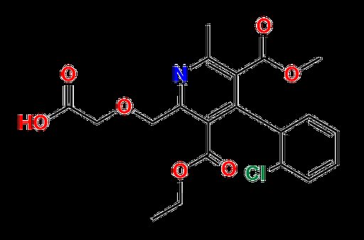 O-Des[2-aminoethyl]-O-carboxymethyl dehydroamlodipine