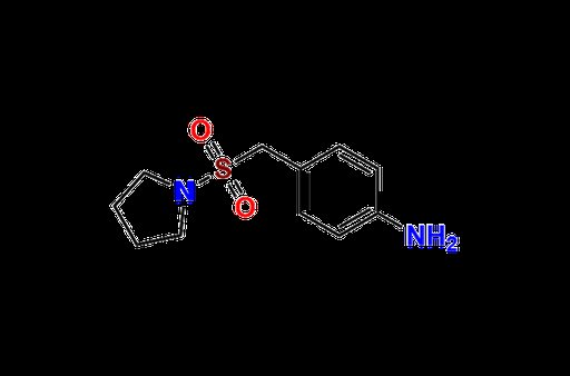 4-((Pyrrolidin-1-ylsulfonyl)methyl)aniline