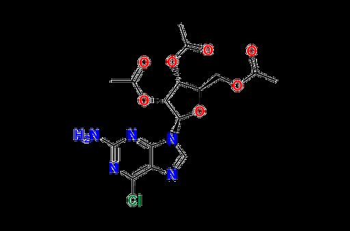 2-Amino-6-chloro-9-(2,3,5-tri-O-acetyl-β-D-ribofuranosyl)purine