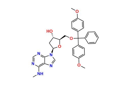 5-O-[Bis(4-methoxyphenyl)phenylmethyl]-2-deoxy-N-methyladenosine