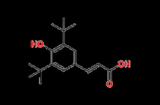 (E)-3-(3,5-Di-tert-butyl-4-hydroxyphenyl)acrylic Acid