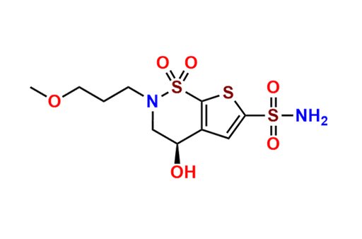 (R)-4-Hydroxy-2-(3-methoxypropyl)-3,4-dihydro-2H-thieno[3,2-e][1,2]thiazine-6-sulfonamide 1,1-Diox…