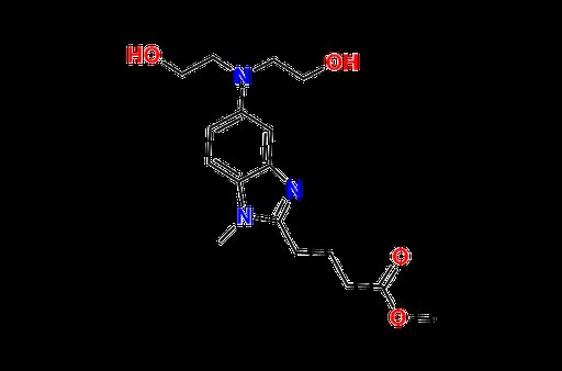 Methyl 4-(5-(bis(2-hydroxyethyl)amino)-1-methyl-1H-benzo[d]imidazol-2-yl)butanoate