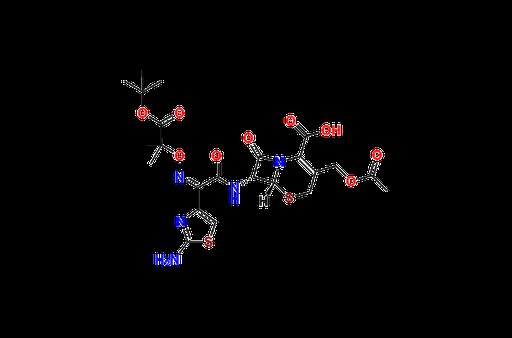 (6R,7R)-3-(Acetoxymethyl)-7-((Z)-2-(2-aminothiazol-4-yl)-2-(((1-(tert-butoxy)-2-methyl-1-oxopropan…