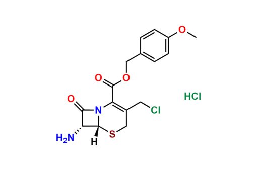 7-Amino-3 chloromethyl-3-cephem-4-carboxylic Acid p-Methoxybenzyl Ester Hydrochloride