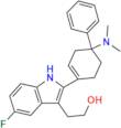 2-(2-(1-(Dimethylamino)-1,2,3,6-tetrahydro-[1,1\'-biphenyl]-4-yl)-5-fluoro-1H-indol-3-yl)ethan-1-ol