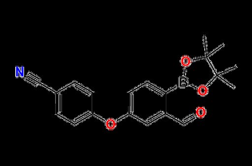 4-(3-Formyl-4-(4,4,5,5-tetramethyl-1,3,2-dioxaborolan-2-yl)phenoxy)benzonitrile