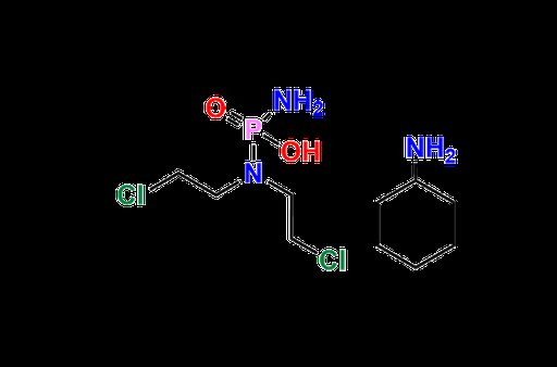 Phosphamide Mustard Cyclohexanamine Salt