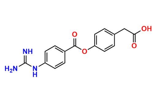 4-[[4-[(Aminoiminomethyl)amino]benzoyl]oxy]benzeneacetic Acid