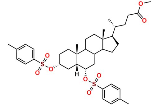3,6-Bis(tosyloxy)-α-hyodeoxycholic acid methyl ester