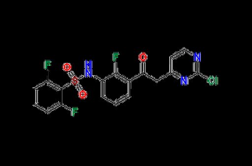 Dabrafenib des-(tert-butyl)thiazol chloro impurity