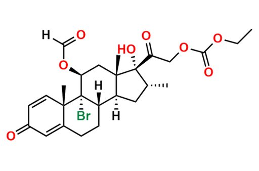 11-O-Formyl 9-Bromo Dexamethasone 21-Ethyl formate
