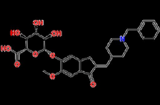 5-O-Desmethyl Donepezil Glucuronide (Mixture of Diastereomers)