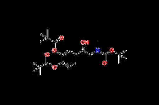 4-(2-((tert-Butoxycarbonyl)(methyl)amino)-1-hydroxyethyl)-1,2-phenylene bis(2,2-dimethylpropanoate)