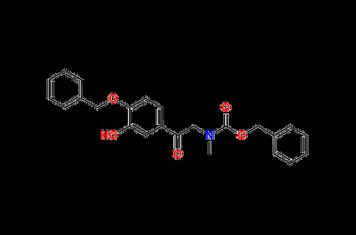 Benzyl (2-(4-(benzyloxy)-3-hydroxyphenyl)-2-oxoethyl)(methyl)carbamate