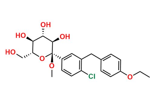 Dapagliflozin Methoxy Pyranose Impurity