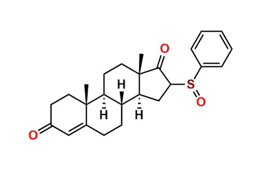 Androst-4-ene-3,17-dione, 16-(phenylsulfinyl)