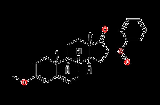 3-Methoxy-16-(phenylsulfinyl)androsta-3,5-dien-17-one