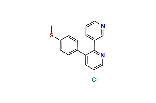 5-Chloro-3-(4-(methylthio)phenyl)-2,3'-bipyridine