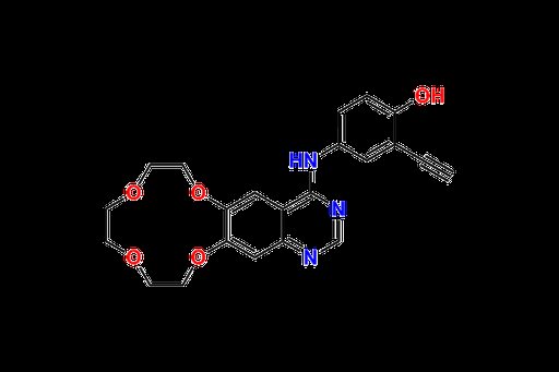 2-Ethynyl-4-((7,8,10,11,13,14-hexahydro-[1,4,7,10]tetraoxacyclododecino[2,3-g]quinazolin-4-yl)amin…
