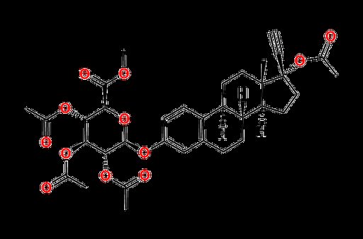 Ethynyl Estradiol 17-Acetate 3-(2',3',4'-Tri-O-acetyl)-β-D-glucuronide Methyl Ester
