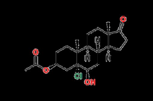 (3S,5R,6R,8S,9S,10R,13S,14S)-5-Chloro-6-hydroxy-10,13-dimethyl-17-oxohexadecahydro-1H-cyclopenta[a…