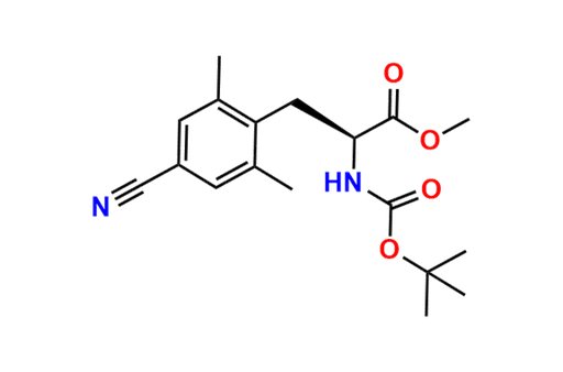 Methyl (S)-2-((tert-butoxycarbonyl)amino)-3-(4-cyano-2,6-dimethylphenyl)propanoate