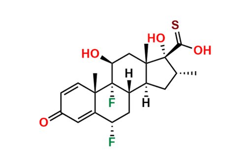 6α,9α-Difluoro-11β,17α-dihydroxy-16α-methyl-3-oxoandrosta-1,4-diene-17a-carbothioic Acid