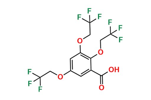 2,3,5-Tris(2,2,2-trifluoroethoxy)benzoic Acid