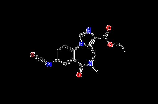 Defluoro Flumazenil Isothiocyanate