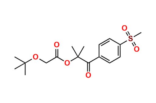 2-Methyl-1-(4-(methylsulfonyl)phenyl)-1-oxopropan-2-yl 2-(tert-butoxy)acetate