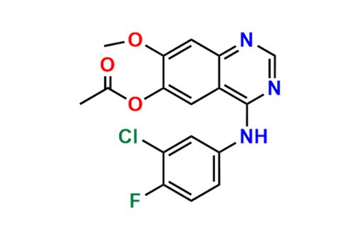 4-((3-Chloro-4-fluorophenyl)amino)-7-methoxyquinazolin-6-yl acetate