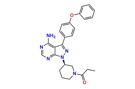 (R)-N-Desacryloyl N-Propionyl Ibrutinib