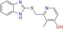 Des(trifluoroethyl) Lansoprazole Sulfide