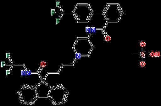 Lomitapide mesylate