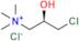 (R)-3-Chloro-2-hydroxy-N,N,N-trimethylpropan-1-aminium chloride