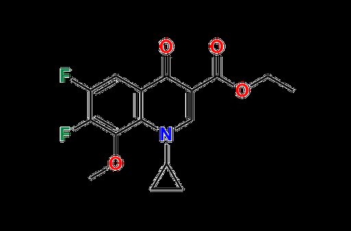 Moxifloxacin Difluoro Methoxy Ethyl Ester