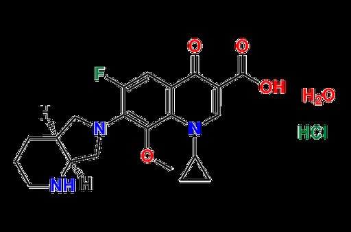 Moxifloxacin Hydrochloride Monohydrate