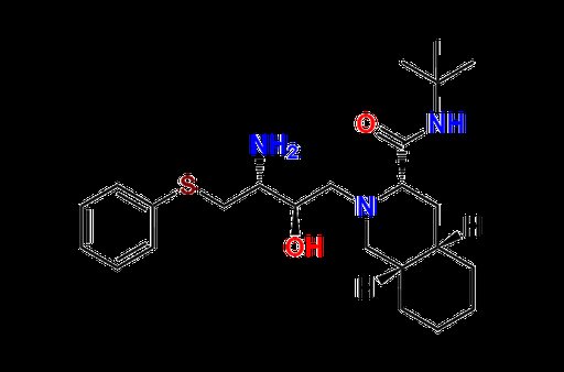 (3S,4aS,8aS)-2-[(2R,3R)-3-Amino-2-hydroxy-4-(phenylthio)butyl]-N-(1,1-dimethylethyl)decahydro-3-is…