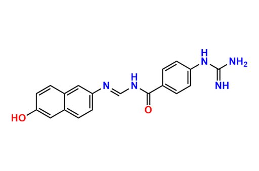 4-Guanidino-N-((6-hydroxynaphthalen-2-yl)(imino)methyl)benzamide