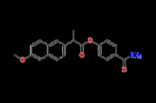 4-Carbamoylphenyl 2-(6-methoxynaphthalen-2-yl)propanoate