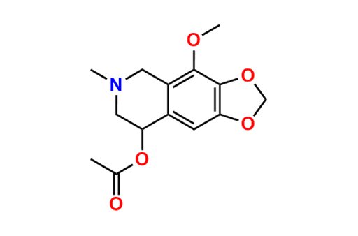 5,6,7,8-Tetrahydro-4-methoxy-6-methyl-1,3-dioxolo[4,5-g]isoquinolin-8-ol 8-acetate