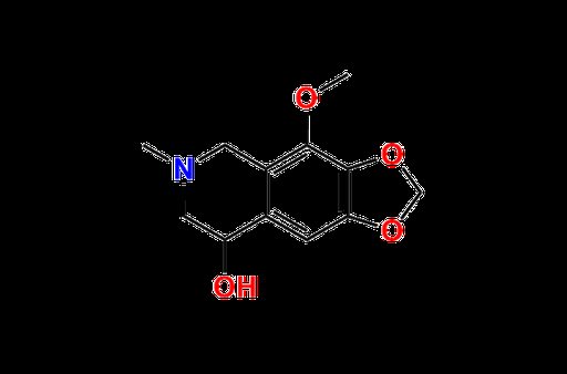5,6,7,8-Tetrahydro-4-methoxy-6-methyl-1,3-dioxolo[4,5-g]isoquinolin-8-ol