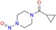 Cyclopropyl(4-nitrosopiperazin-1-yl)methanone