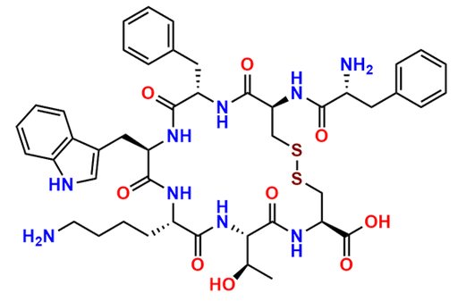 (Des-Thr-Ol8)- Octreotide