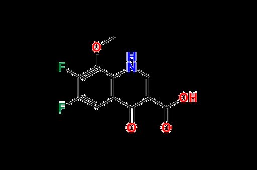 Ethyl 6,7-difluoro-8-methoxy-4-oxo-1,4-dihydroquinoline-3-carboxylate