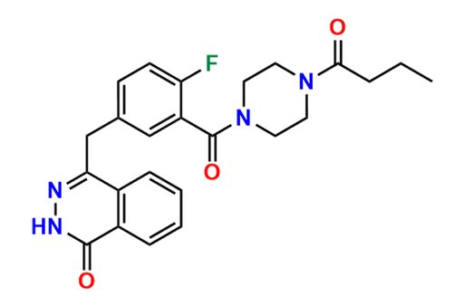 4-(3-(4-Butyrylpiperazine-1-carbonyl)-4-fluorobenzyl)phthalazin-1(2H)-one